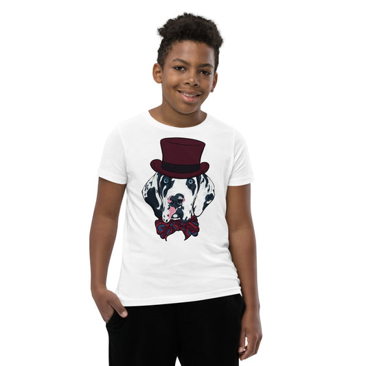Gentleman Spotted Great Dane Dog, T-shirts, No. 0526