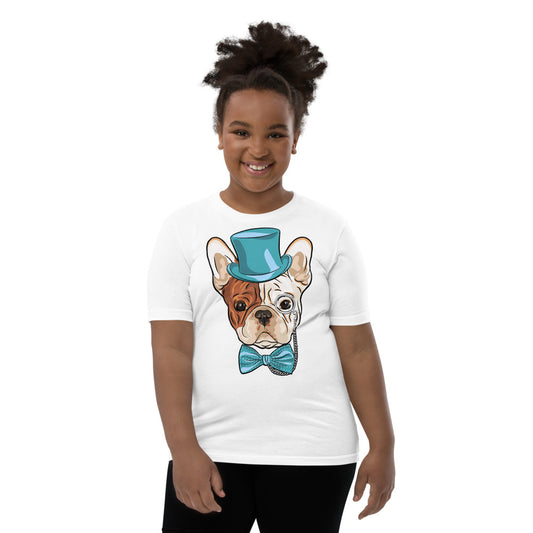 Gentleman French Bulldog, T-shirts, No. 0525