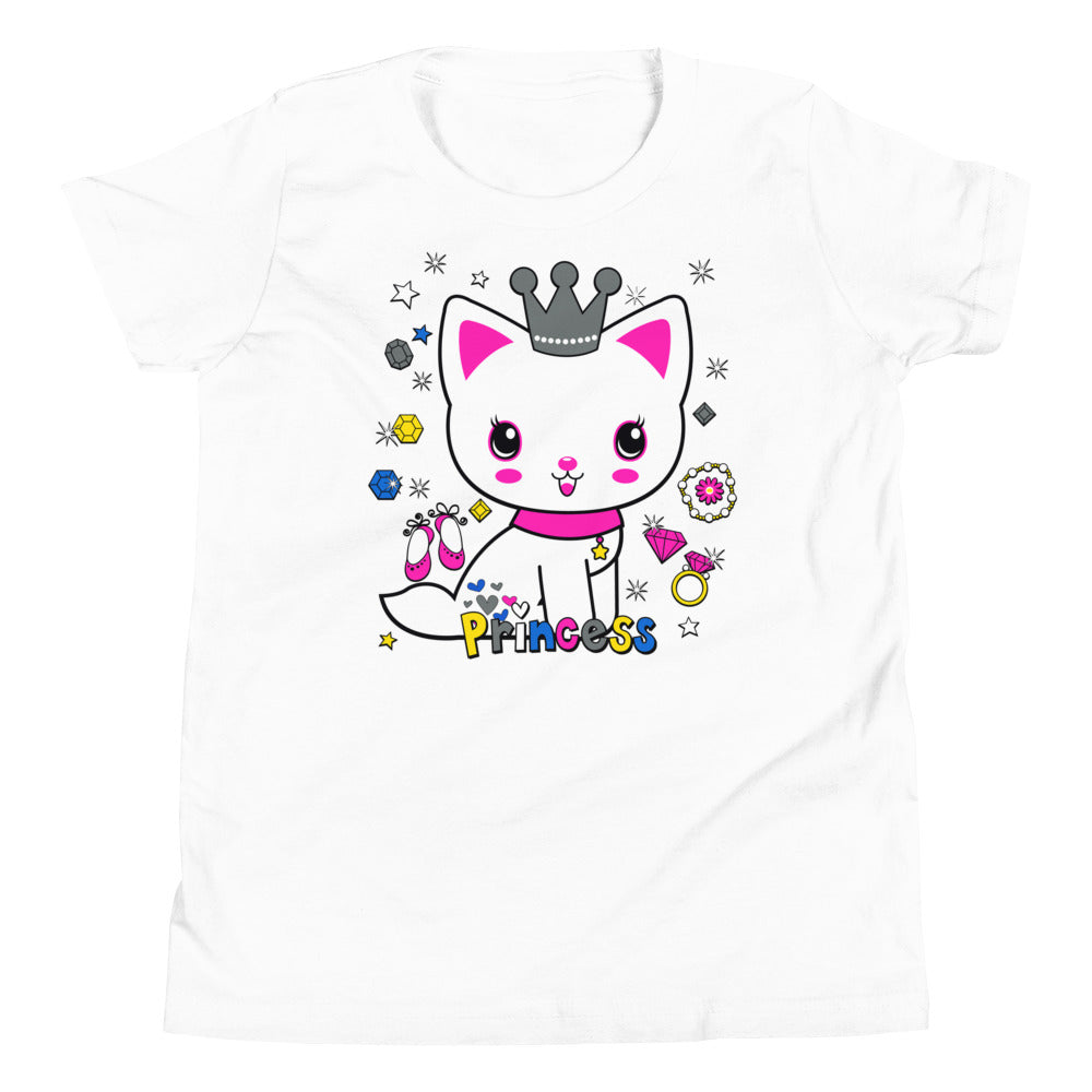 Funny Princess Cat, T-shirts, No. 0515