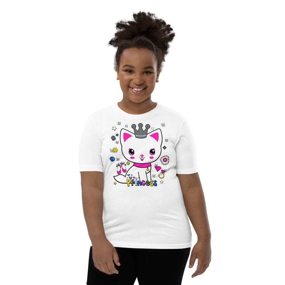 Funny Princess Cat, T-shirts, No. 0515