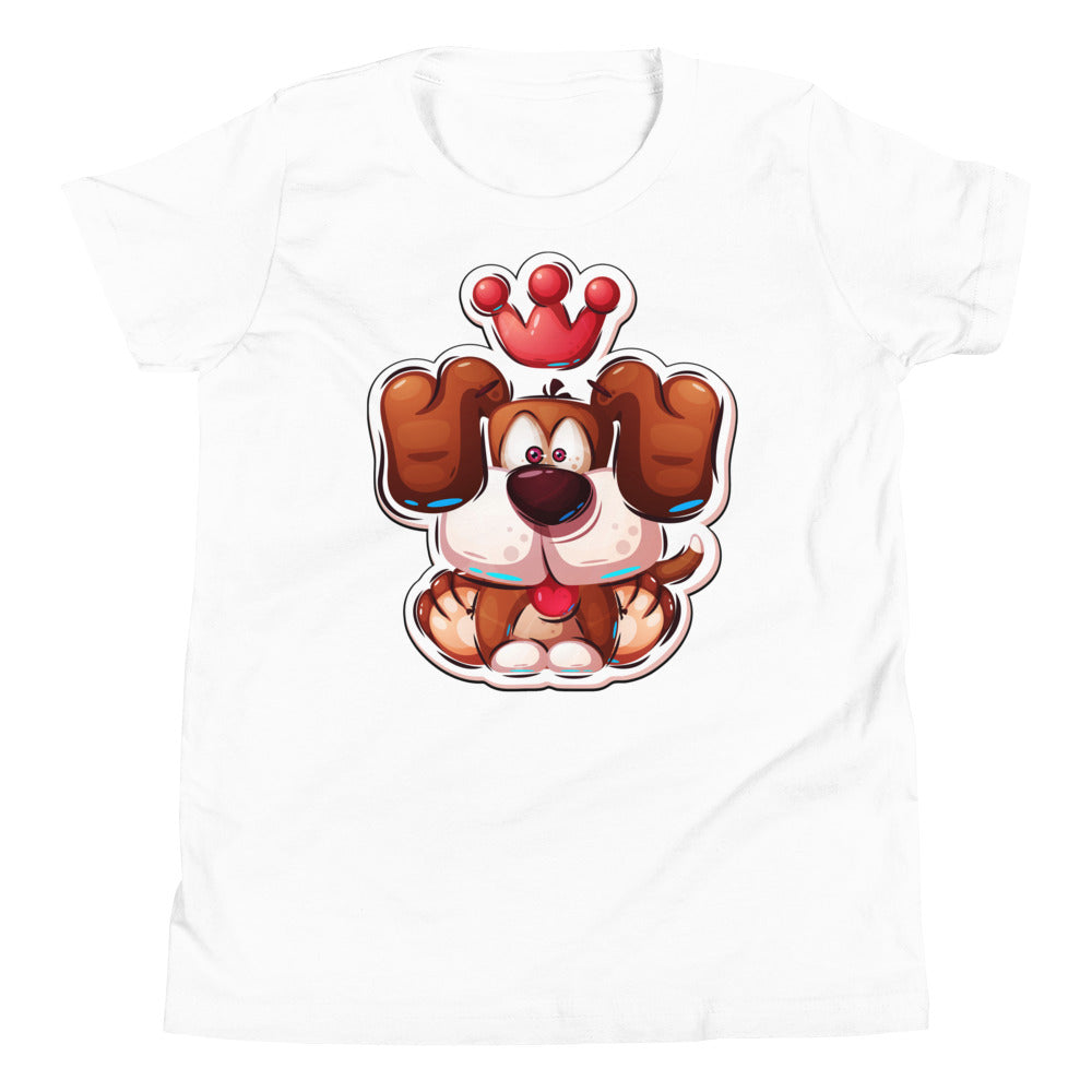 Funny King Dog, T-shirts, No. 0418