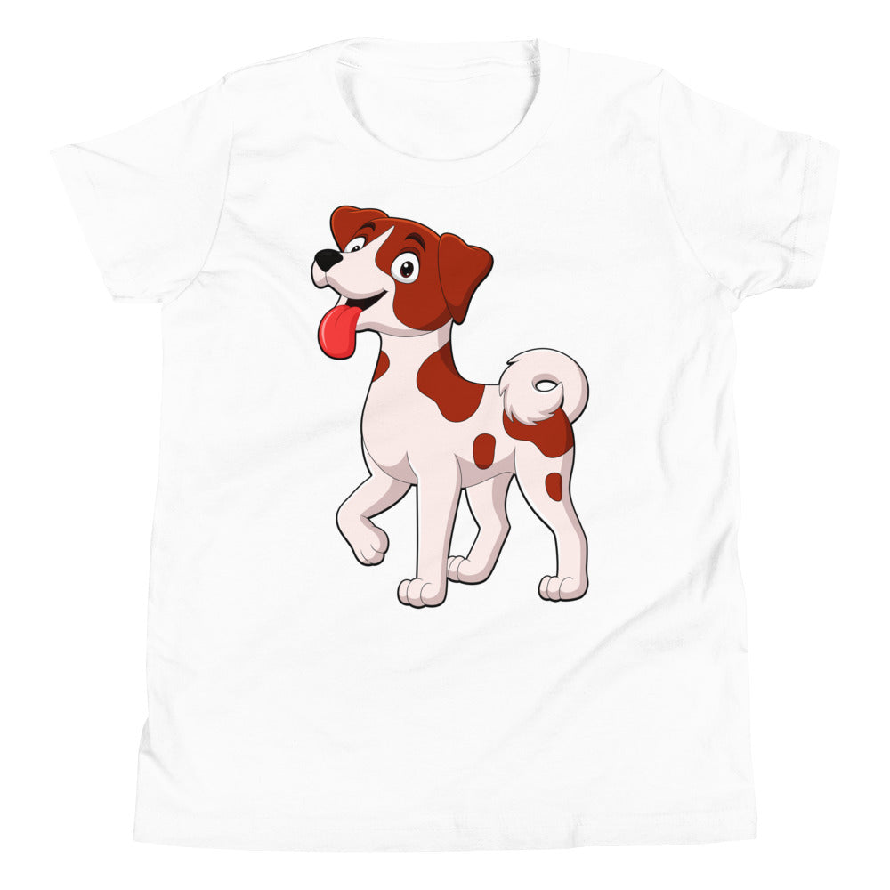 Funny Dog Showing Tongue, T-shirts, No. 0506