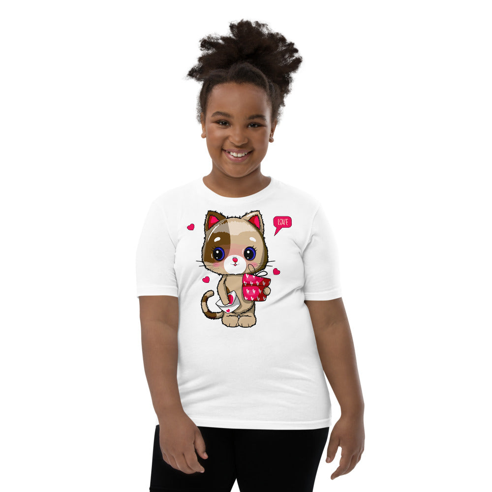 Funny Cat in Love, T-shirts, No. 0399