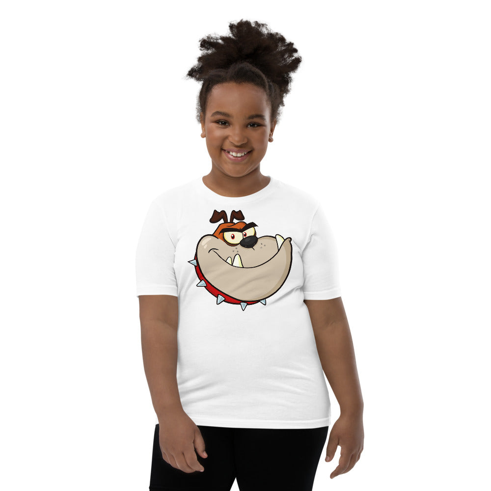 Funny Bulldog Dog Head, T-shirts, No. 0248