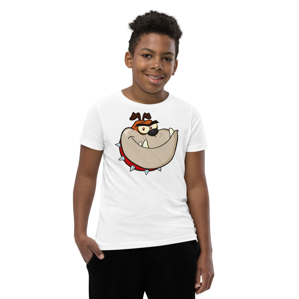 Funny Bulldog Dog Head, T-shirts, No. 0248