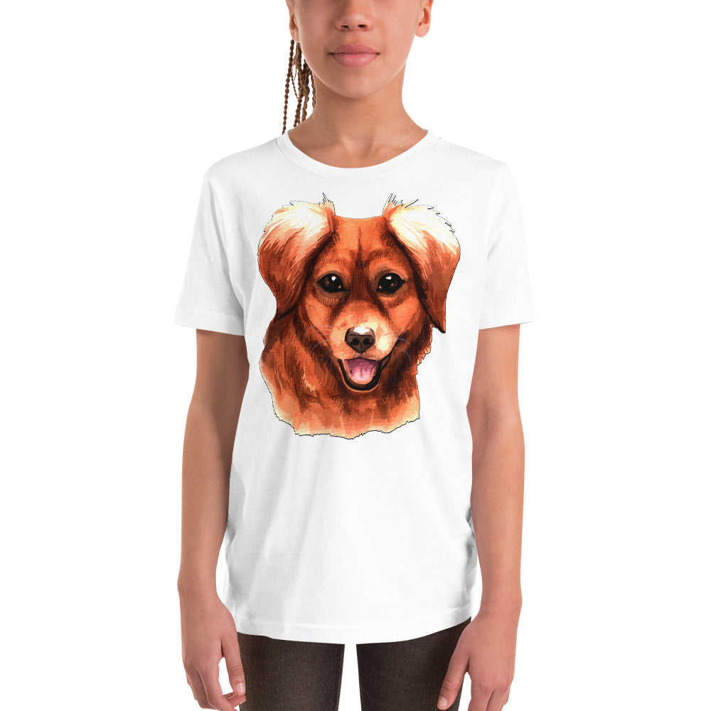 Cool Dog Portrait T-shirt, No. 0576