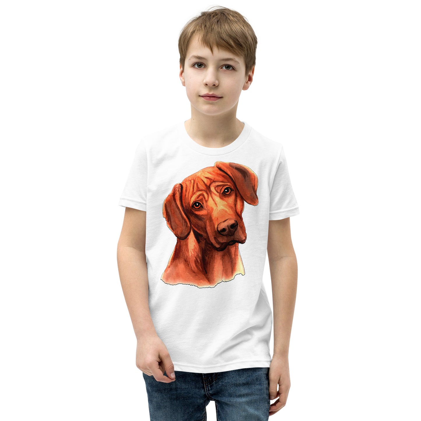 Cool Dog Portrait T-shirt, No. 0577