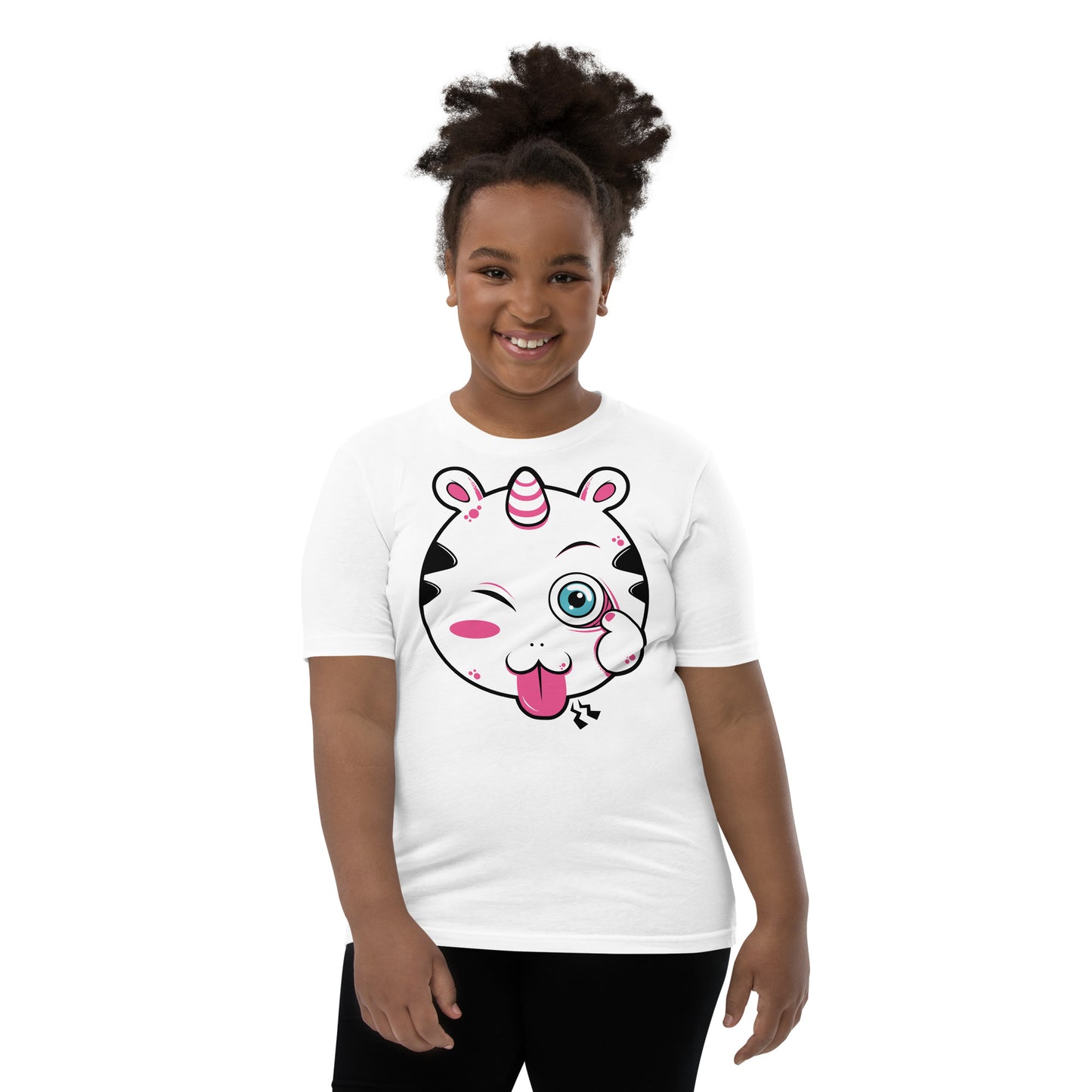 Comic Unicorn Face T-shirt, No. 0053