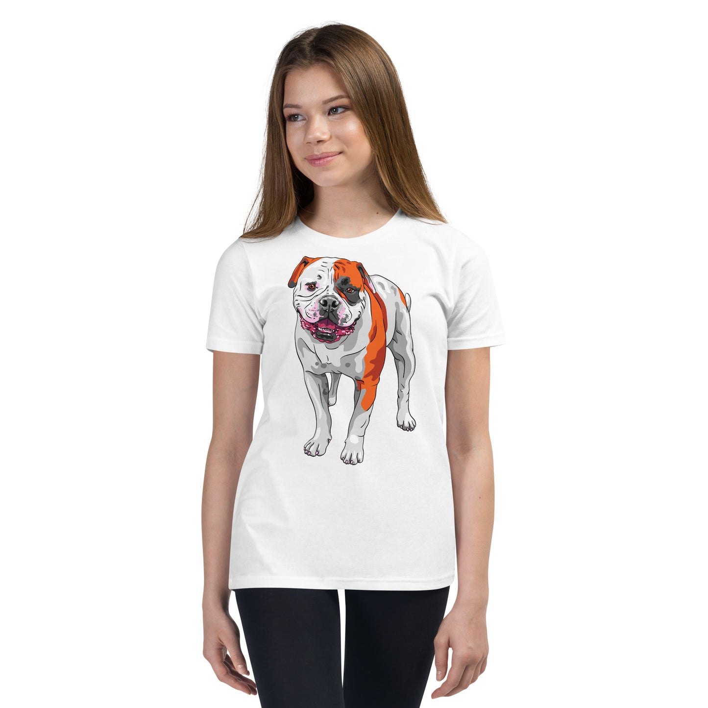 Cool American Bulldog Dog T-shirt, No. 0116