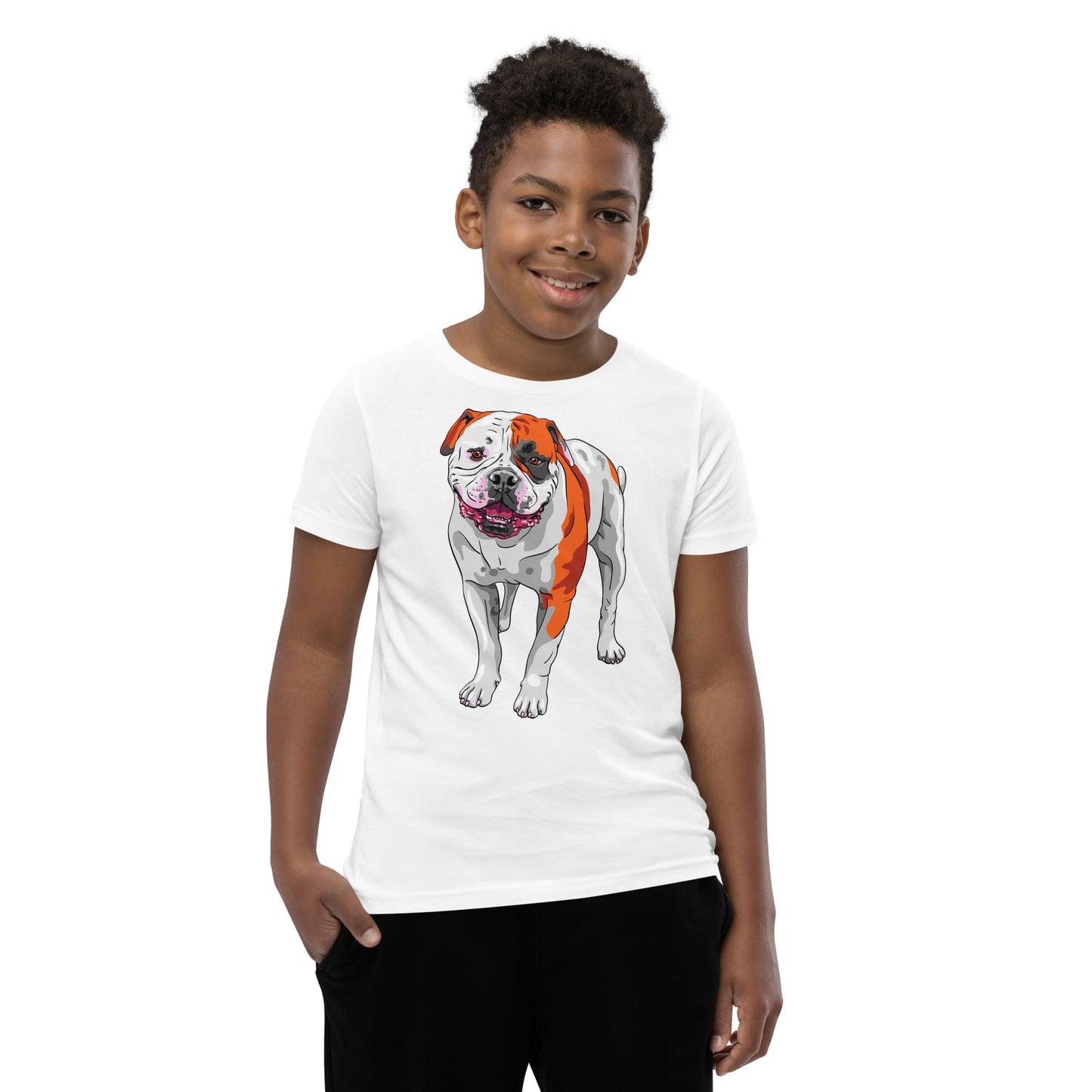 Cool American Bulldog Dog T-shirt, No. 0116