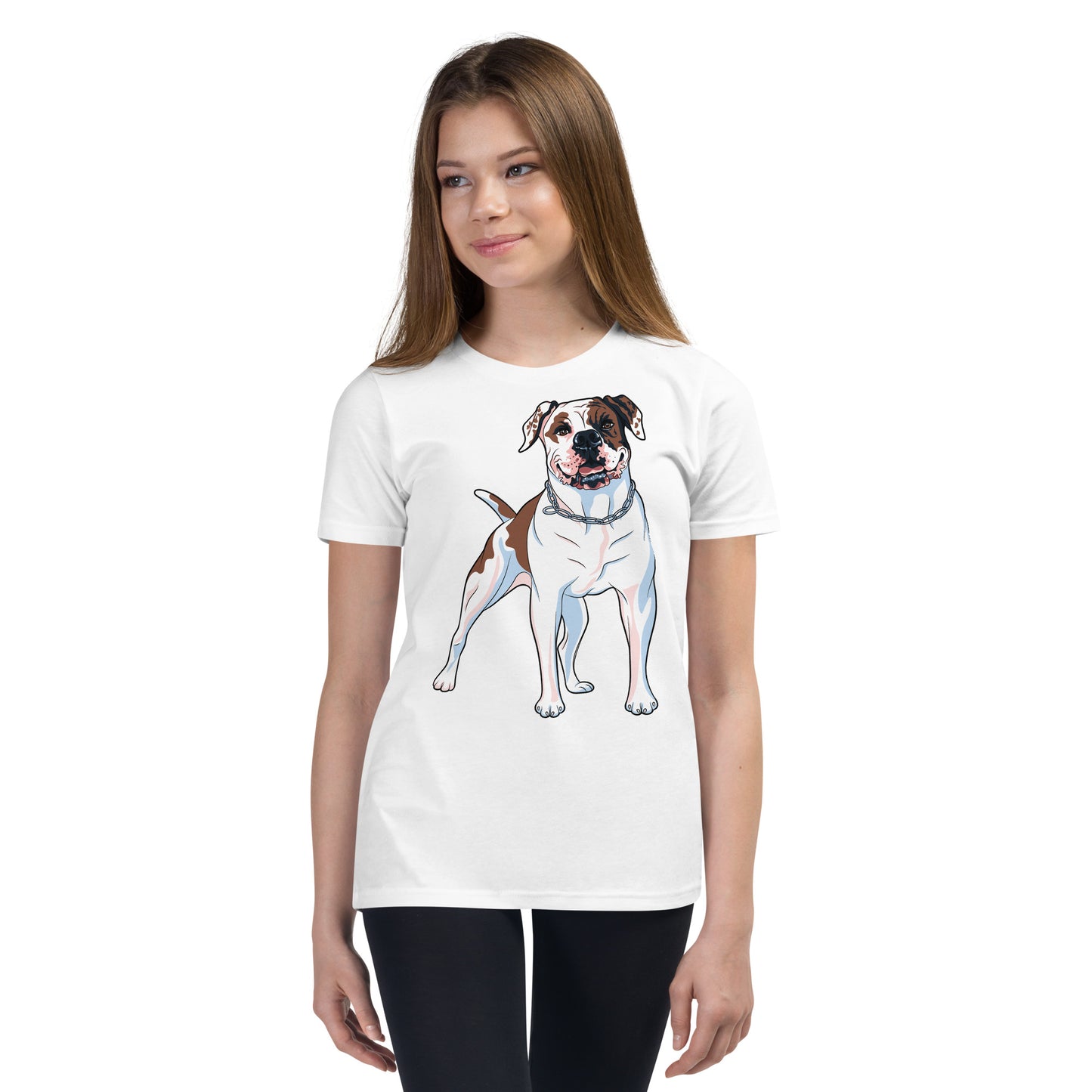 Cool American Bulldog Dog T-shirt, No. 0117