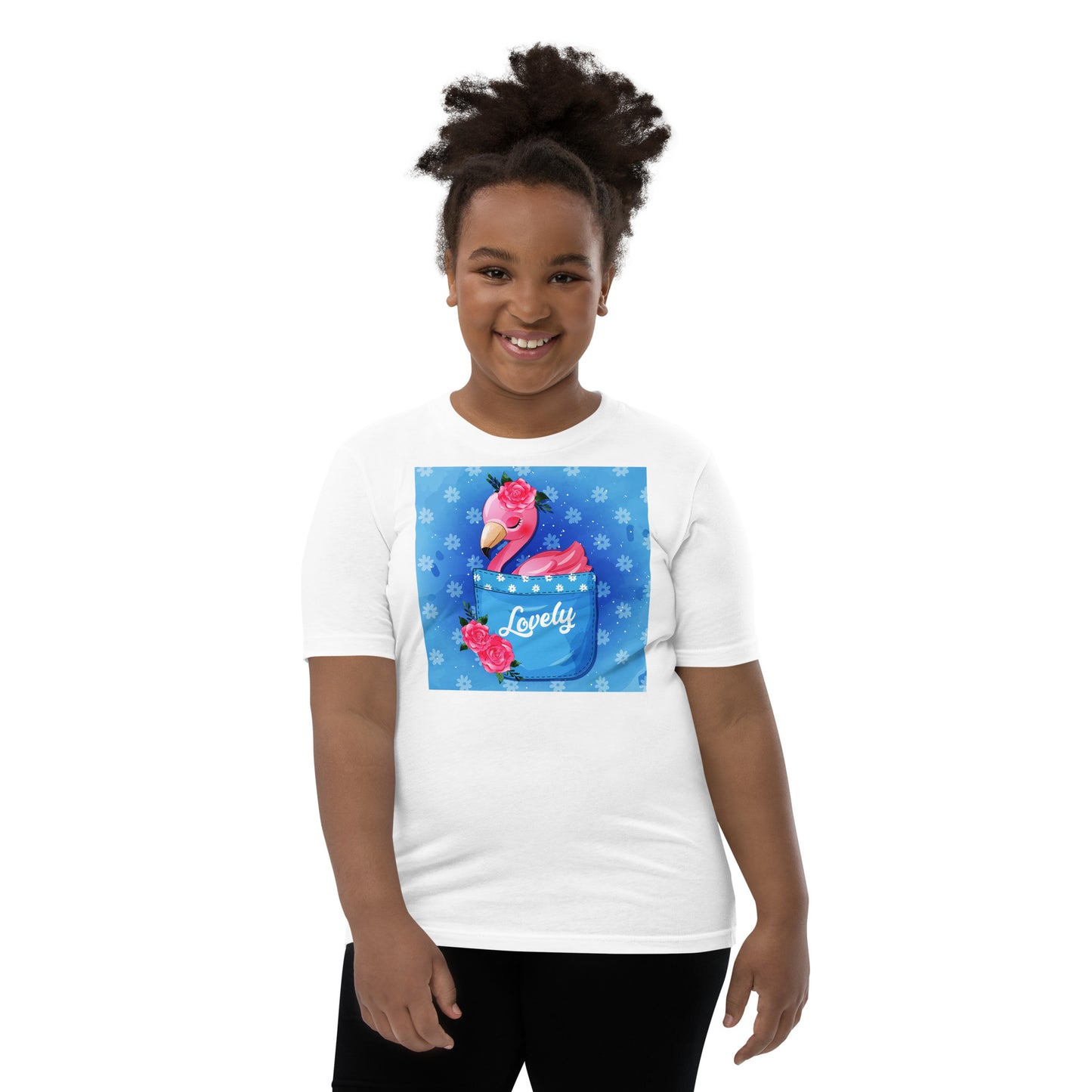 Flamingo Inside Pocket T-shirt, No. 0394