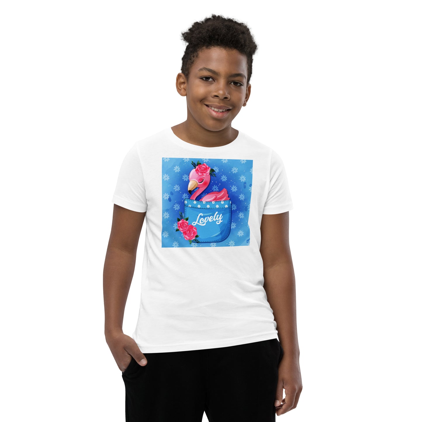 Flamingo Inside Pocket T-shirt, No. 0394