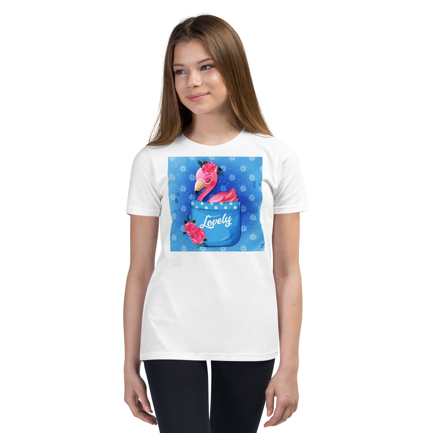 Flamingo Inside Pocket T-shirt, No. 0394