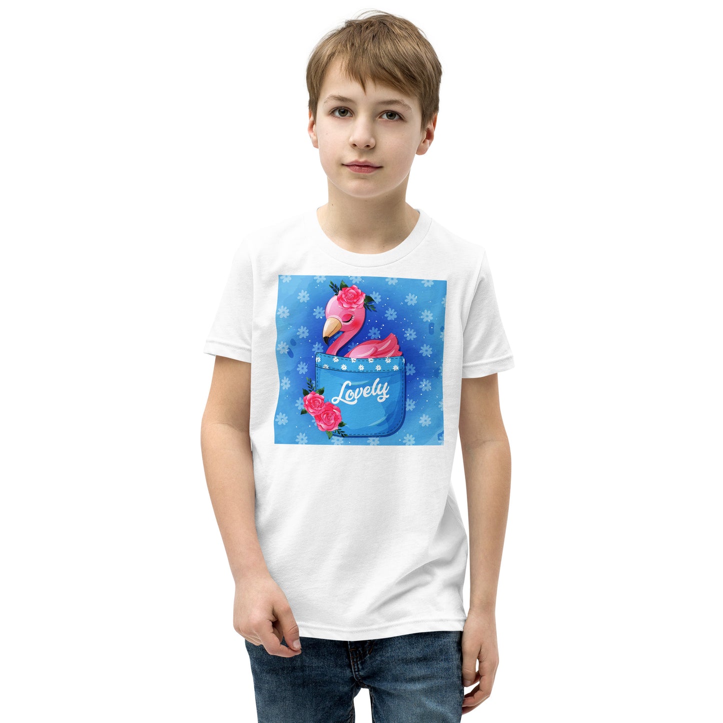 Flamingo Inside Pocket T-shirt, No. 0394