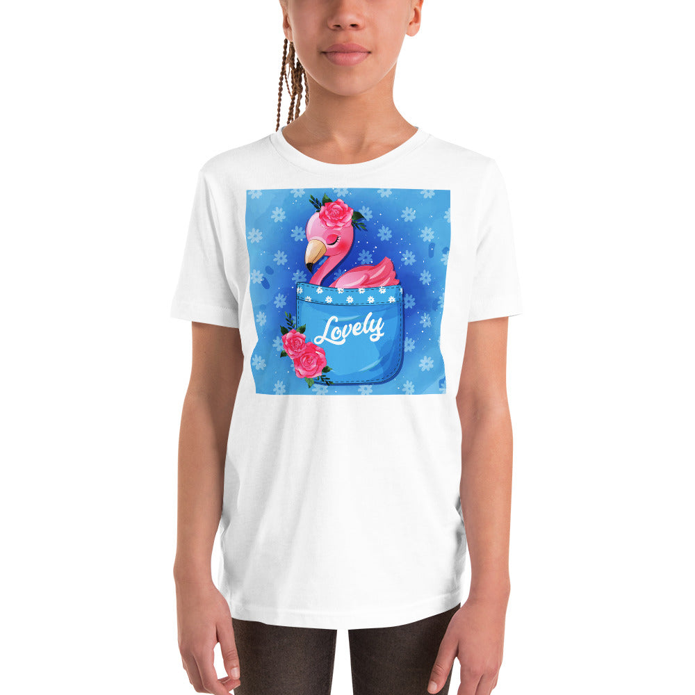 Flamingo Inside Pocket T-shirt, No. 0394