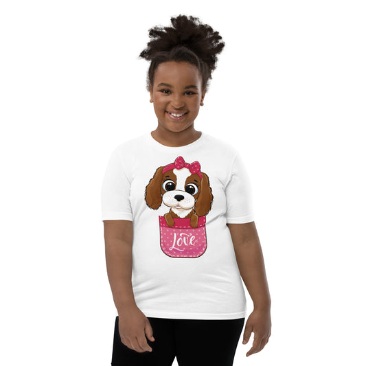 Funny Baby Dog in Pocket T-shirt, No. 0395