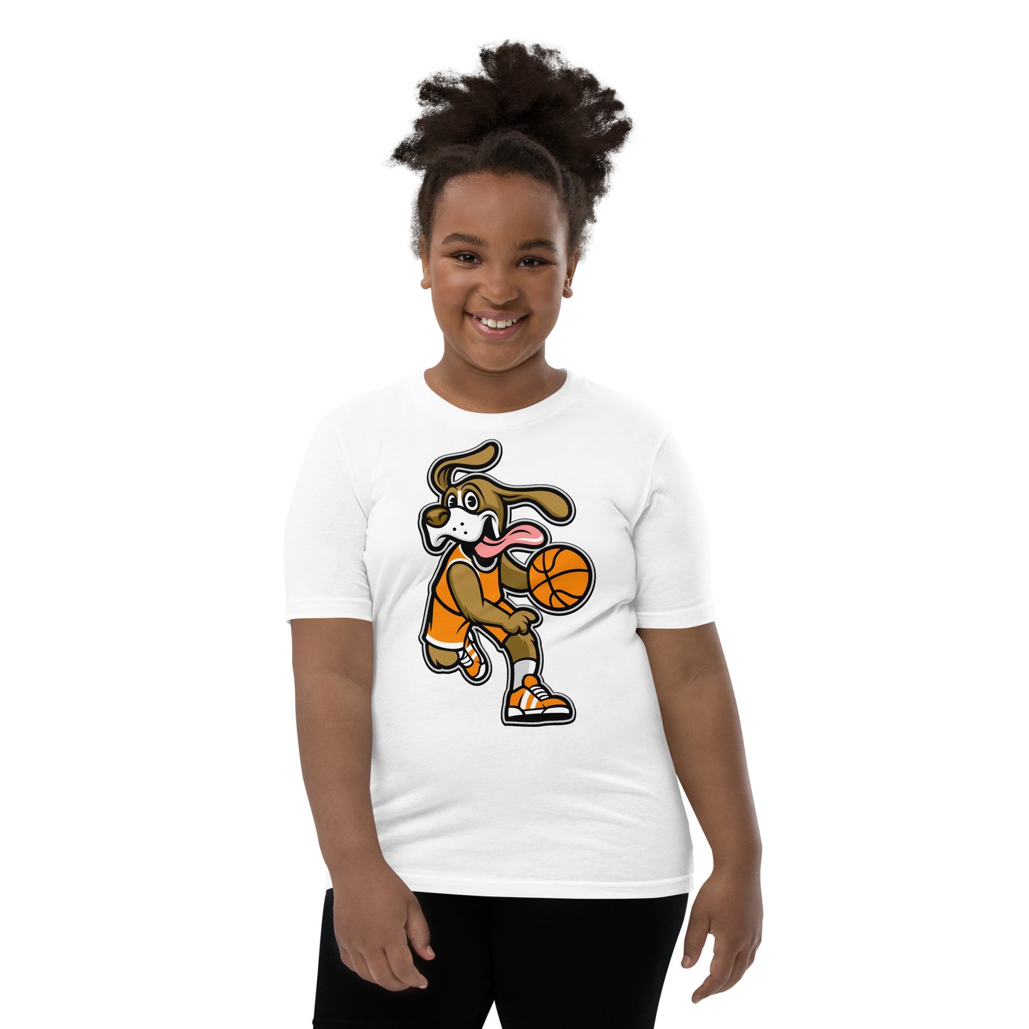 Funny Beagle Dog Playing Basketball T-shirt, No. 0246