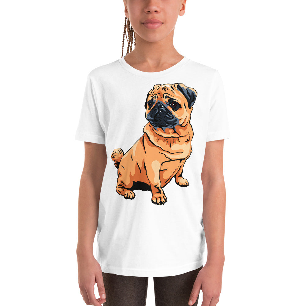 Cute Pug dog T-shirt, No. 0221