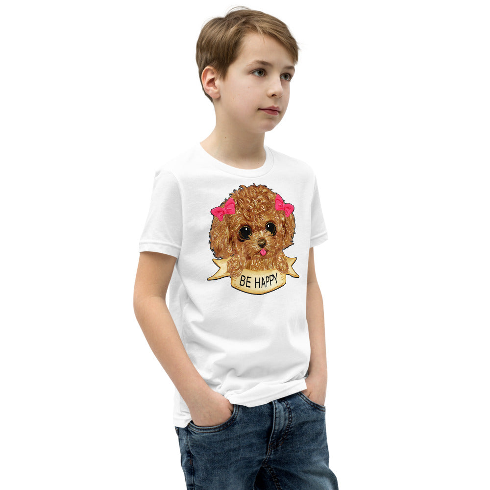 Happy Dog Puppy, T-shirts, No. 0457